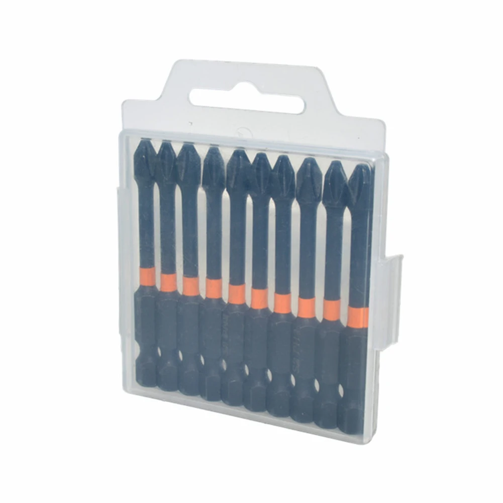 PH2 Magnetic ScrewdriversBits 1/4 Inch Hex Impact Batch Head Alloy Steel Cross Phillips Screwdriver Bit 25-150mm