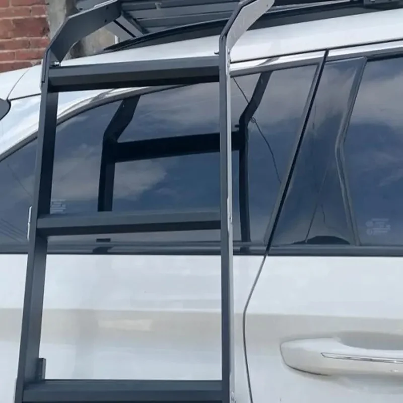 Trail-Ready 0KG Aluminum Roof Rack With Side Box & Car Wash Ladder Fit For Jetour T Quick-Mount