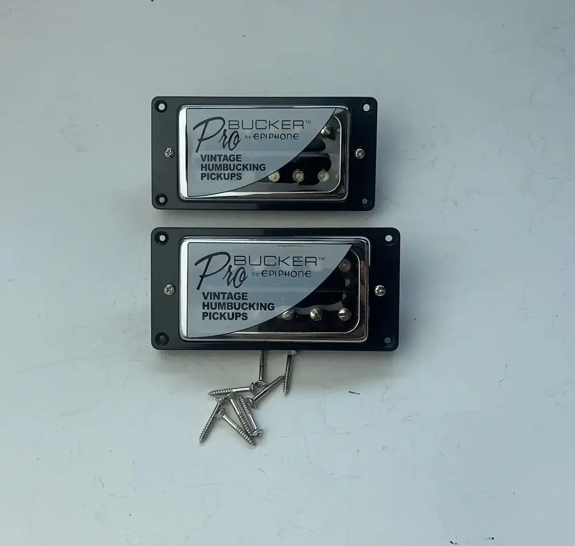 

1 Set Original Genuine Epi LP Standard PRO Electric Guitar Probucker Alnico Vintage Humbucker Pickups