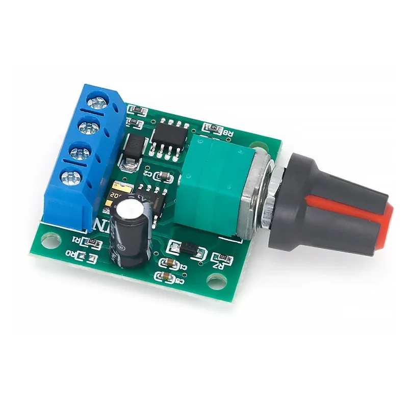 DC 1.8V 3V 5V 6V 12V 2A 1803BK PWM Motor Speed Controller Low Voltage Motor Speed Regulator Switch PWM Adjustable Drive Module