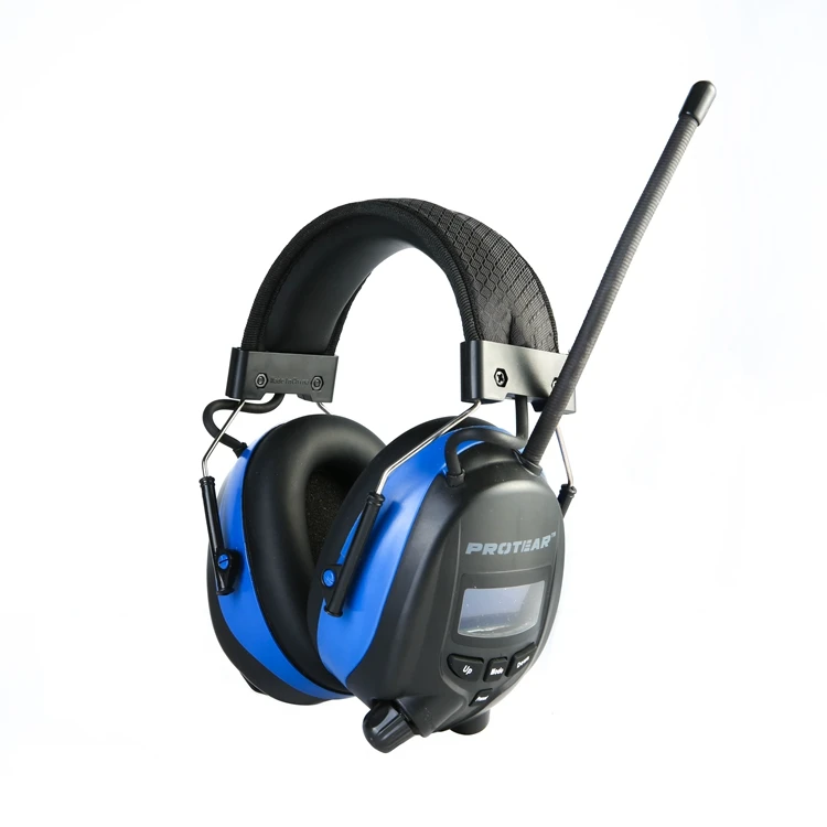 BT защита слуха шумоподавление беспроводные подключенные двусторонние наушники для групповой радиосвязи