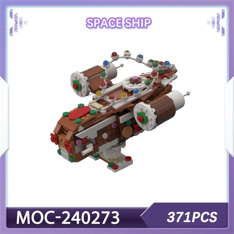 Building blocks set Razor warship MOC-240273  space war adults bricks Science fiction military war spaceship  model Christmas