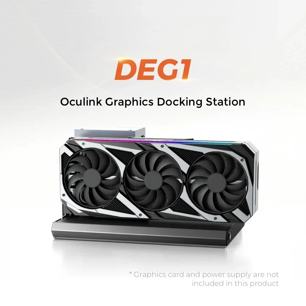 DEG1 OCulink TB5 graphics docking station, suitable for UM880/UM890 game open space PCI4.0x4 expansion interface