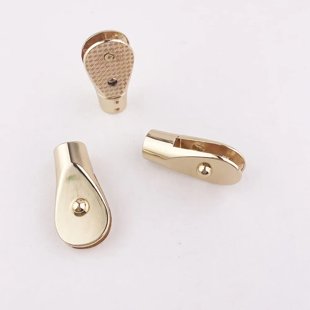 10Pcs 15mm inner Screw Bag Handle Hook Hardware Women's Handbag Connector Clasp Lock Buckle DIY Part Leather Craft