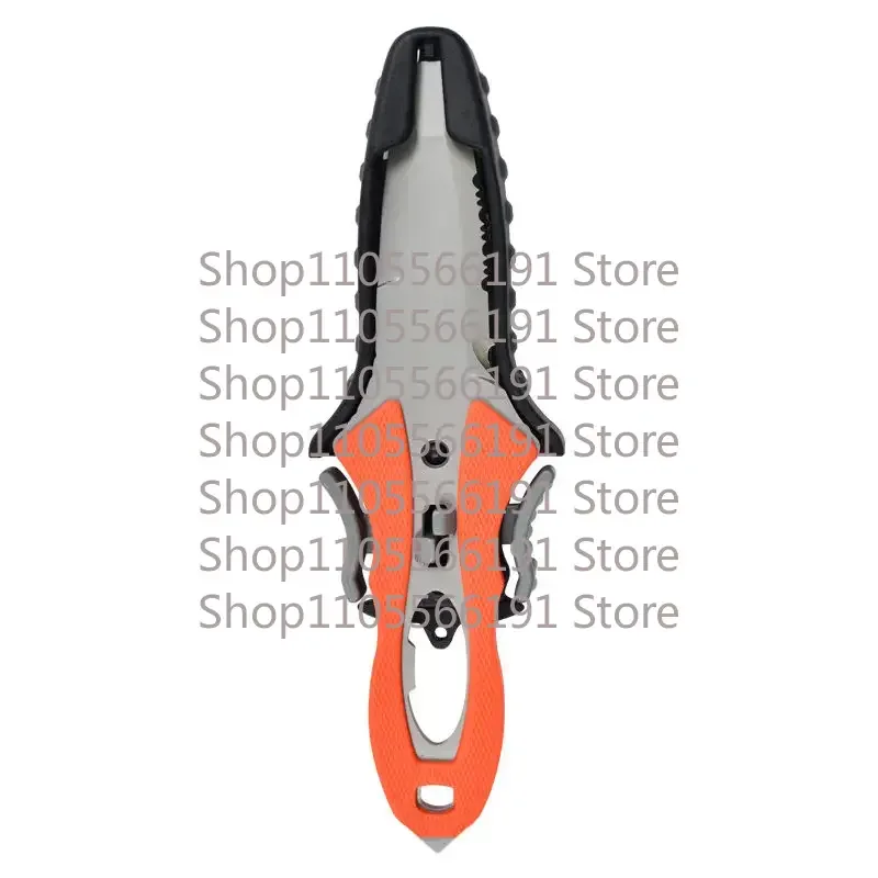 Outdoor Rope Cutter Titanium Plated Diving Multifunctional Vehicle Portable  Knife Equipment