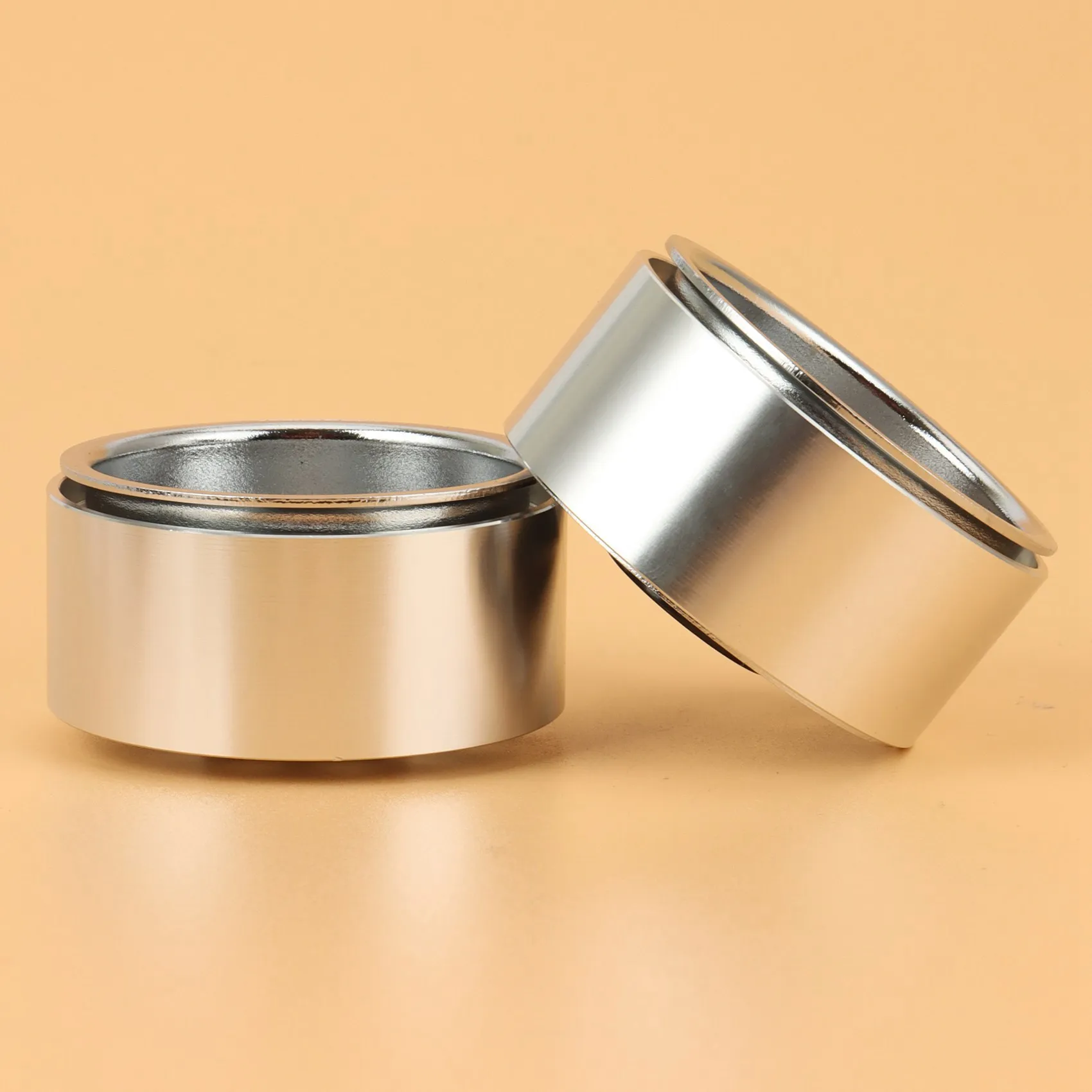 

DELAM-8PCS Deep Dish Wagon 1.9 Metal Beadlock Wheel Hub Rim For 1/10 RC Crawler Axial SCX10 90046 Traxxas TRX4 RC4WD D90,1