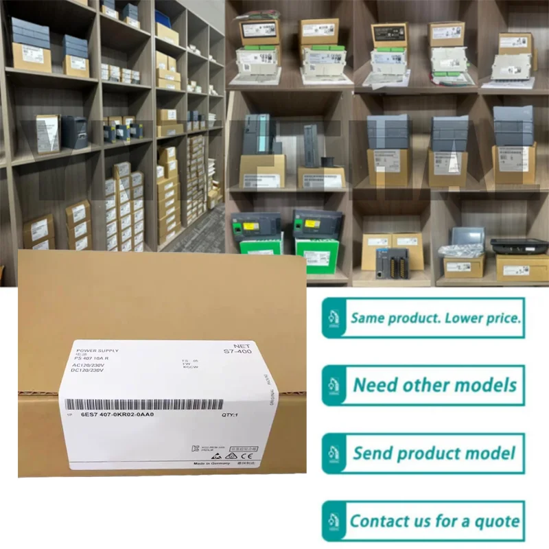 

Новый оригинальный 6ES7 407-0KR02-0AA0 6ES7407-0KR02-0AA0 S7-400
