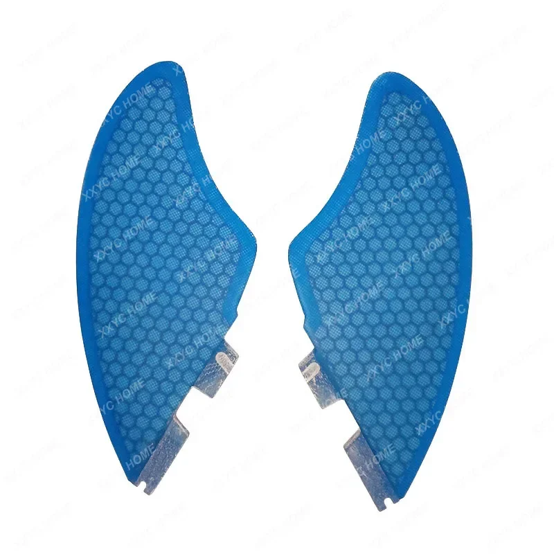 Bilong FCS II Head Surfboard Fin Fiberglass Fish Board Double Fin Surf Fins