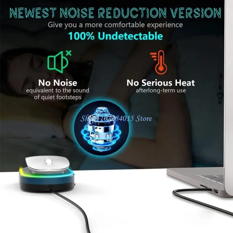 R6FF Virtual Mouse Jigglers Movers USB Drivefree Simulador movimiento mouse indetectable