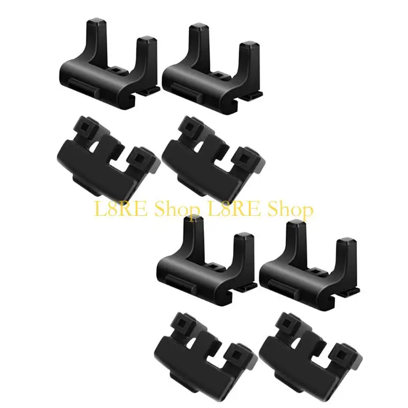 L8re 8pieces Air Fryers Fiets silicone Bamelles résistantes à chaleur Remplacement