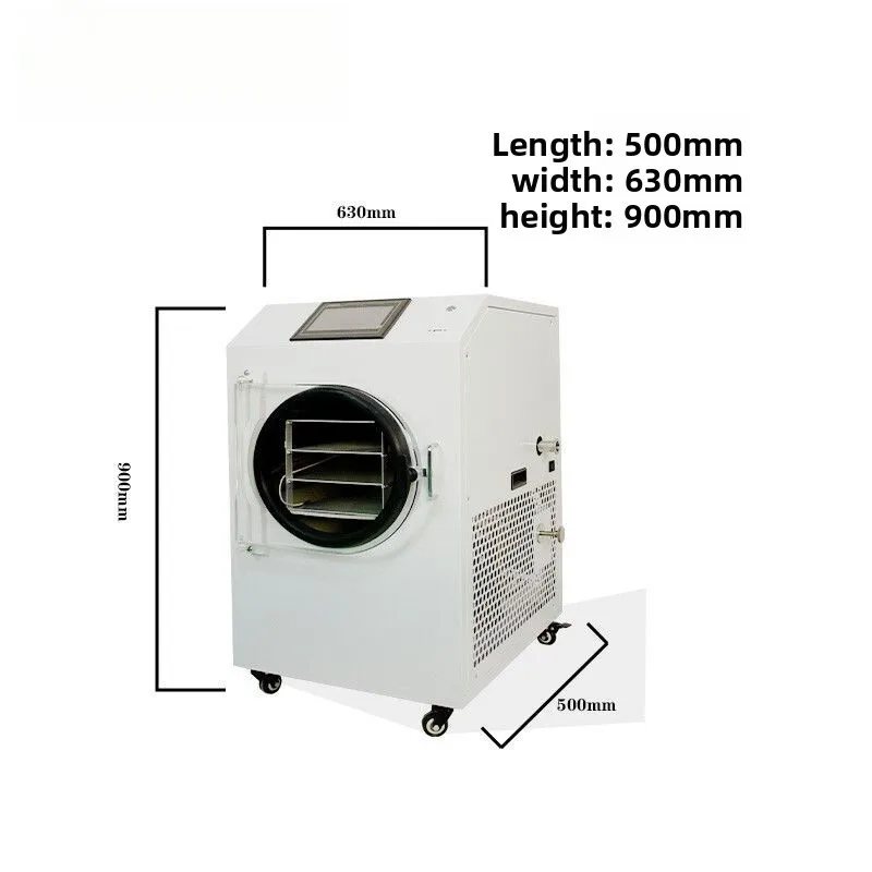 Vacuum Freeze Dryer, Food Small Intllignt Low-tmpratur Frz Dryr, Fully Automatic For Commrcial And Hom