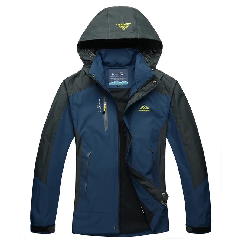 Men Boy Thermal Little Waterproof Jacket Black Outdoor Sport Breathable Trekking Hiking Ski Softshell Rain Windproof Coat