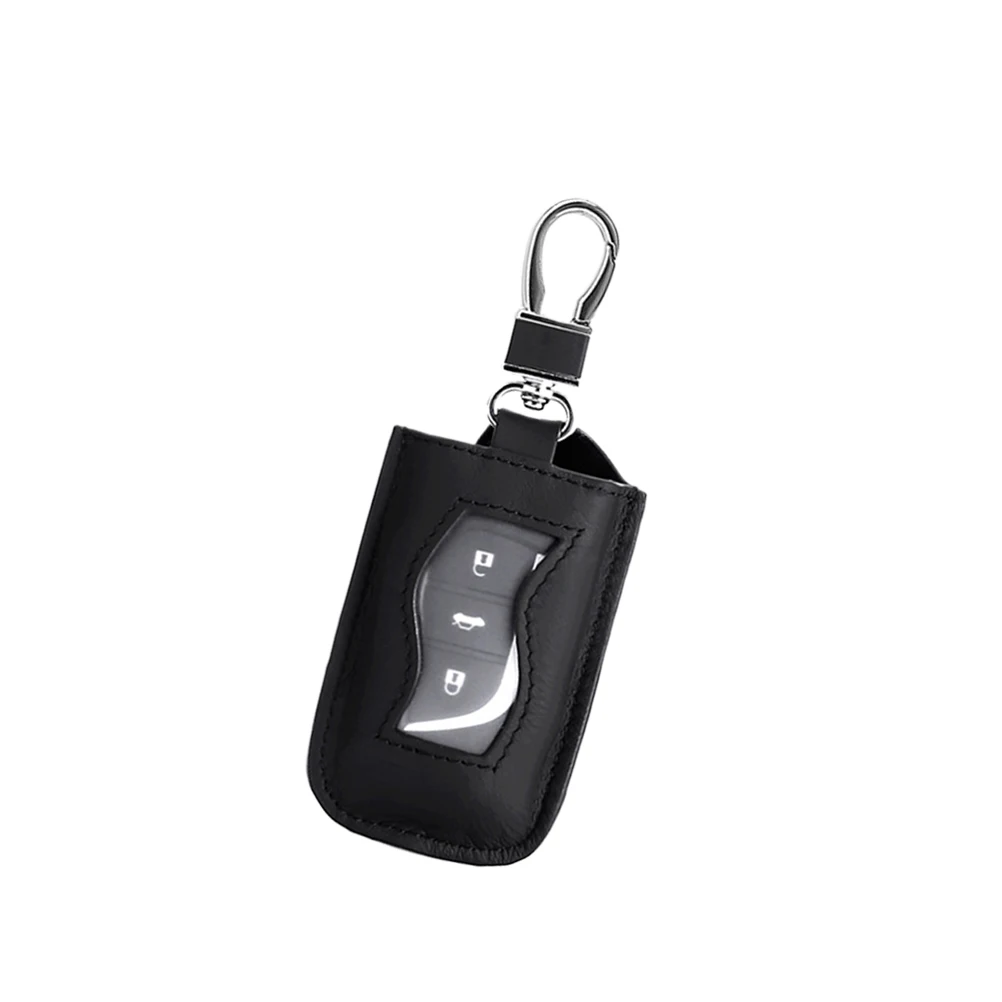 

Car Key Bag Retro Durable Practical Long Term Protect Keys Loss Dust Hanging Clasp Storage Pouch Women Men Gifts