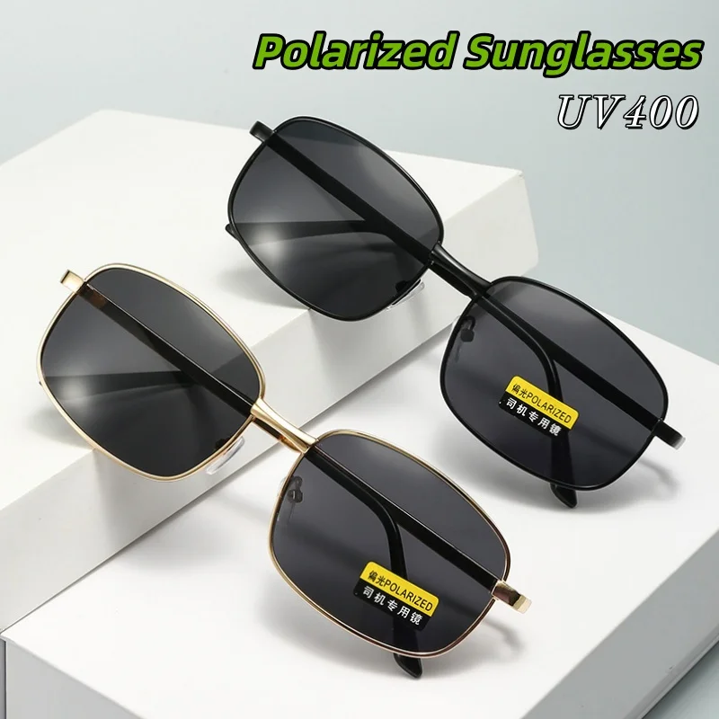 

Men's Luxury Business Polarized Sunglasses Street Photography UV Resistant Travel Beach Fishing Skiing Cycling Driving Glasses