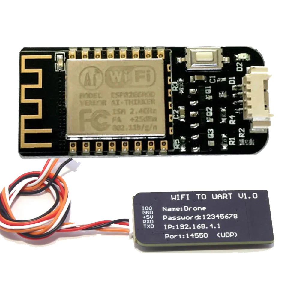 وحدة القياس عن بعد الراديو اللاسلكية Wifi V1.0 لـ MAVLink2 لوحدة التحكم في الطيران Pixhawk APM FPV