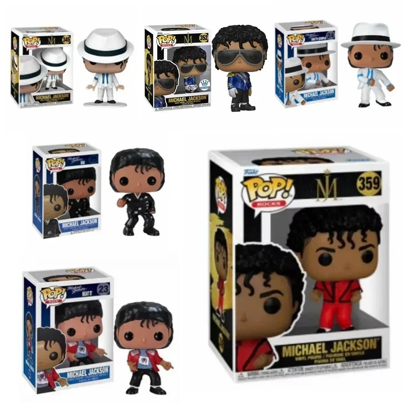 FUNKO POP Michael Jackson # 23 # 24 # 25 # 26 # 345 # 352 # Colección de 359 Figuras de Vinilo, Muñecas, Regalos de Navidad, Juguetes Coleccionables