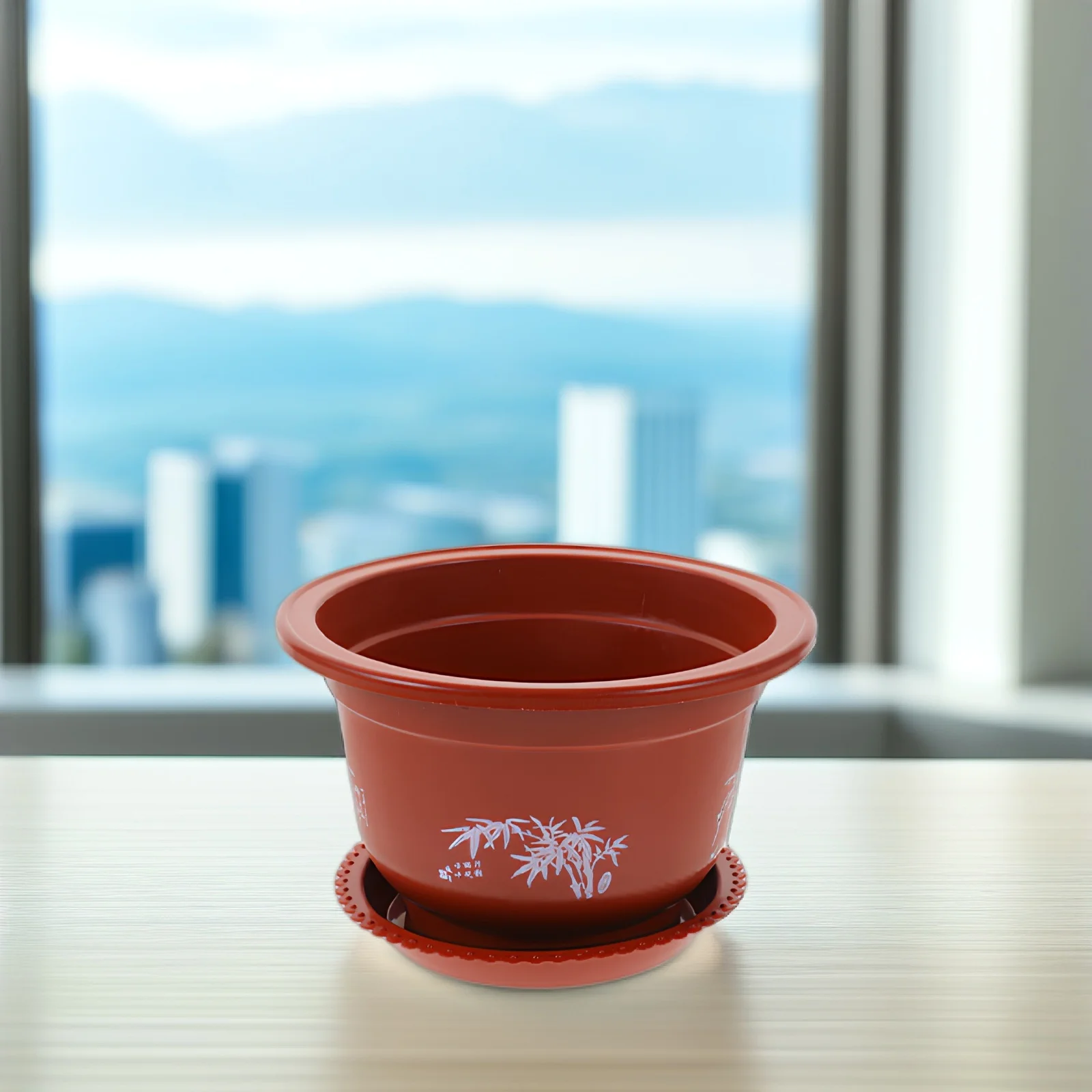 

10pcs Thickened Plastic Flower Pots Small Planters For Indoor Outdoor Garden Bonsai Balcony Windowsill Decorative Planter Set