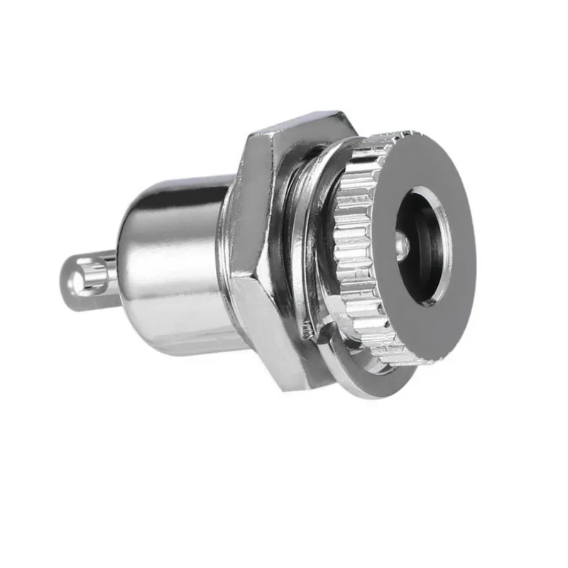 Nowy 5-pakowy DC-099 5.5mm x 2.1mm 30V 10A gniazdo typu Jack prądu stałego, gwintowany mocowanie panelu Adapter złącza