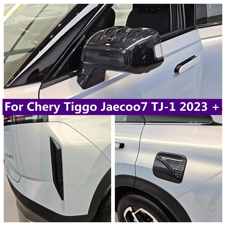 

Rearview Mirror / Oil Gas Tank Cap / Rear Fog Lights Lamp Cover Trims For Chery Tiggo Jaecoo7 TJ-1 2023 -2025 Car Accessories