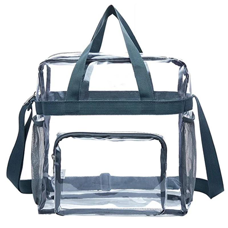 PVC Travel Transparent Bag Cases Clothes Toiletries Storage Bag Box Luggage Towel Suitcase Pouch Zip Bra Cosmetics Organizer