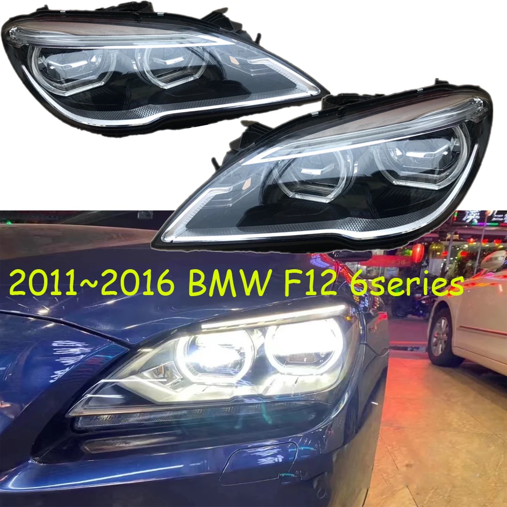 

1pcs car bumper 6series GT 630 640 650i headlamp for BMW F12 headlight LED 2011~2016y car accessories LED for BMW F12 fog light