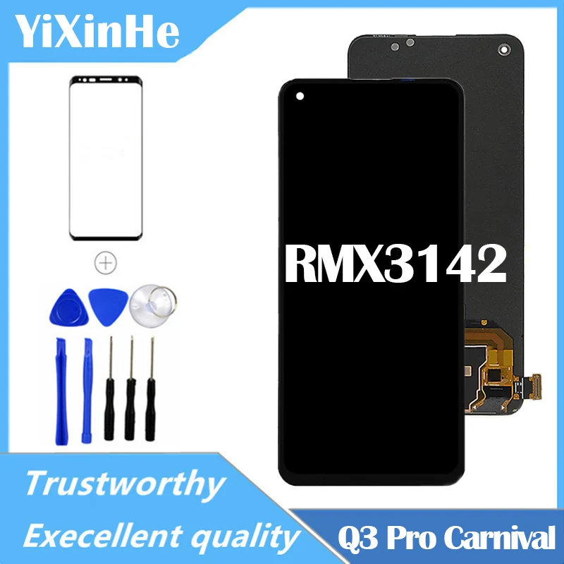 

6.43 Inch AMOLED For Oppo Realme Q3 Pro Carnival RMX3142 LCD Display Touch Screen Digitizer Assembly Replacement