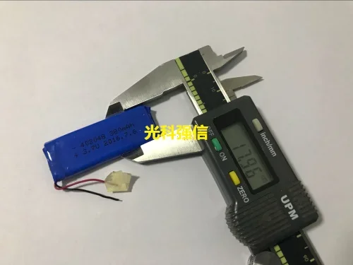 New fully capacitive 3.7V polymer lithium battery 402048 380MAH MP4 navigator / equipment / Mini