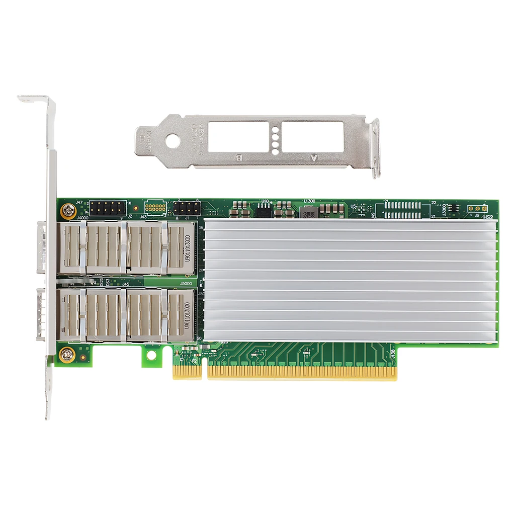 100G PCIe 4.0 X16 Server-NIC Dual QSFP28 Port Intel E810 Ethernet-Adapter mit SR-IOV für Cloud-Virtualisierung VMware Linux – Detail 3