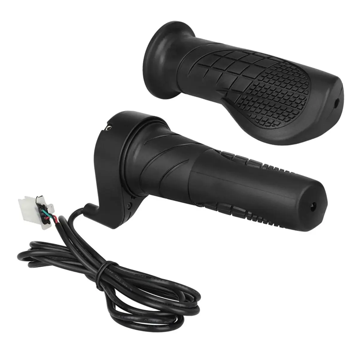 update. T76X Right Hand Half Grip Throttle for Electric Scooter Bikes Compatible with 12-72V Offering Accurate Throttle Control
