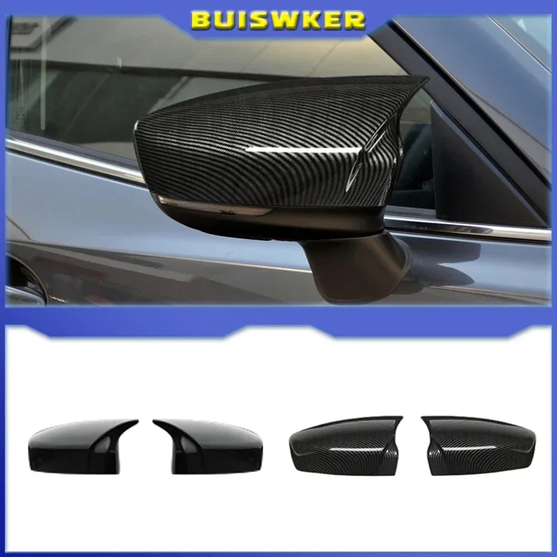 

For Mazda 3 Axela 2014 2015 2016 2017 2018 2019 Car Styling 1 Pair Rearview Mirror Cover Cap Mirror Housing Cover Rearview Cap