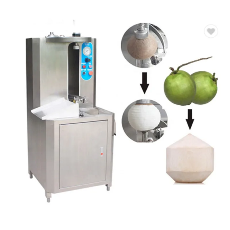 Automatic Brown Peeling Hine Green Coconut  Price