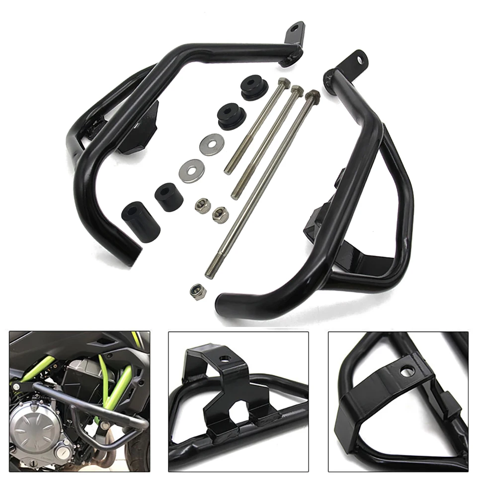 

Fits for Kawasaki Z650 ABS Z650RS Cafe 2019 2020 2021 2022 2023 Motorcycle Engine Guard Crash Bar Bumper Frame Protector Kits