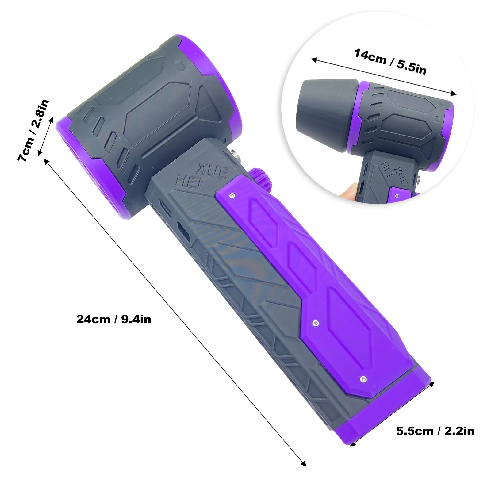 Electric Air Duster 800G Thrust Brushless Motor Built In High Capacity 4000mAh Battery Efficient Dust Handheld Ducted Turbofan