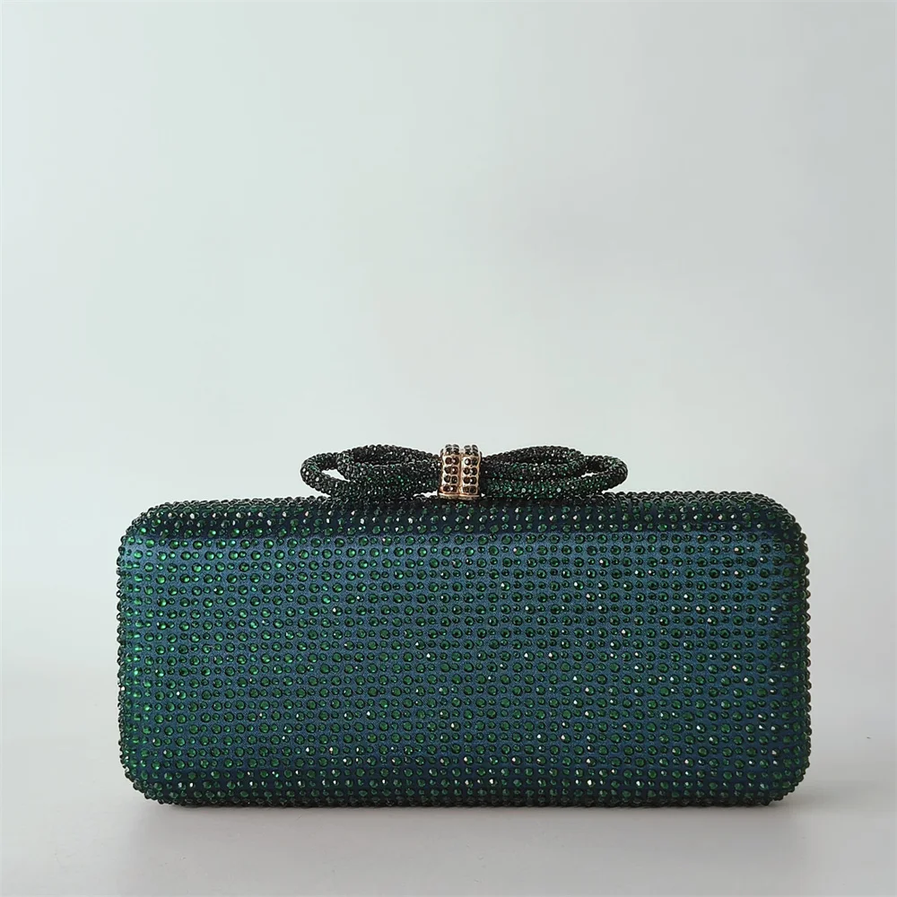 

Сумочка с бриллиантами для банкета, коктейля и ужина, женская сумка со стразами и кристаллами для выпускного вечера, вечерняя сумка для свадебной вечеринки, зеленый, черный, золотой, серебряный кошелек