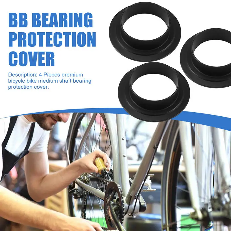 4 قطعة محور الدراجة BB قوس سفلي متوسط رمح تحمل برو الوافدين الجدد أجزاء ycle
