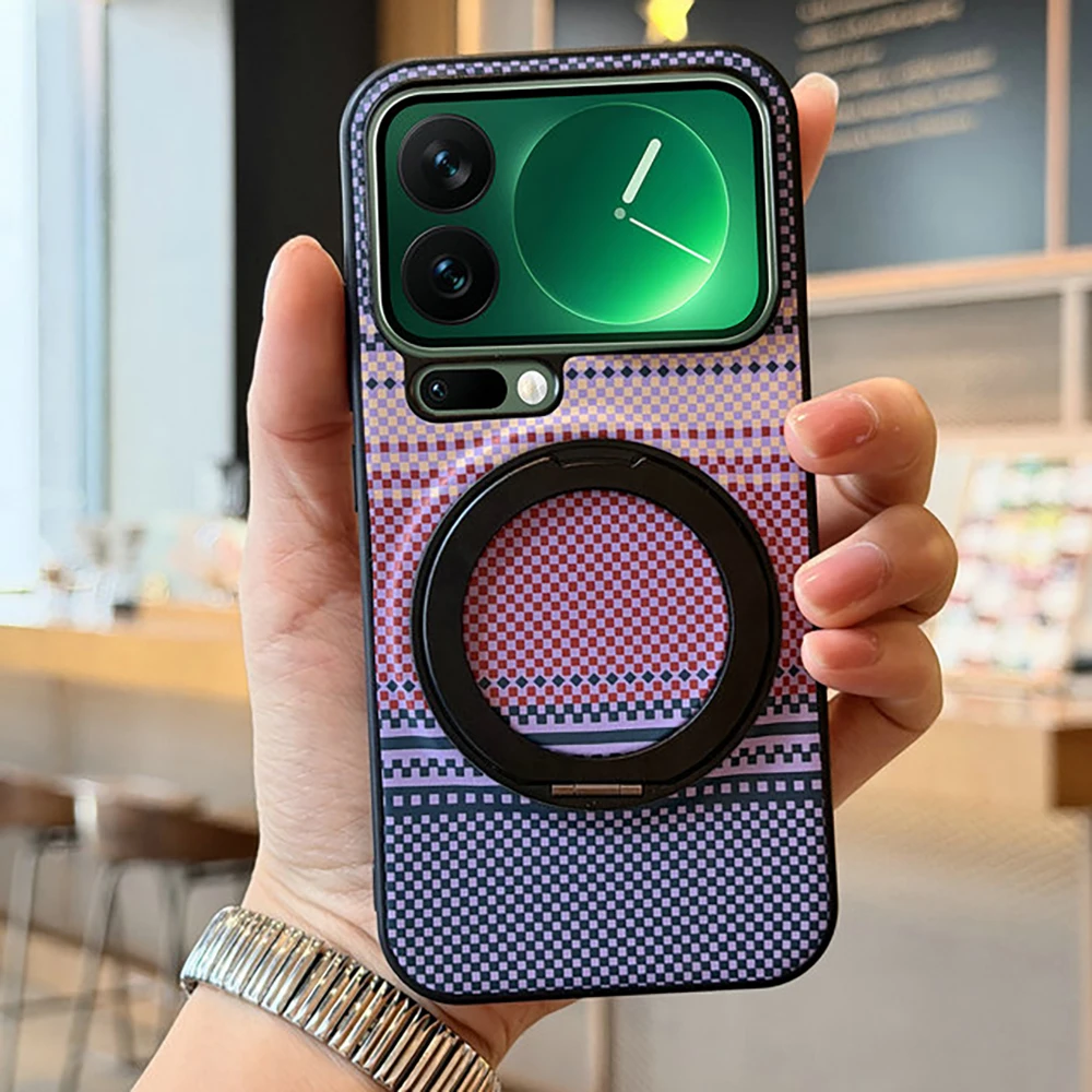 

Luxury Case For Xiaomi 17 Pro Max 5G Wireless Charging Etui Magnet Back Funda For Xiaomi 15T Pro Case Mi 17 Pro 15 15T Cover
