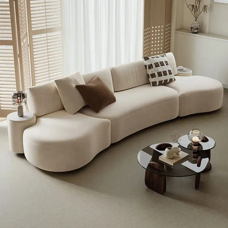Cheap Minimalist Living Room Sofas Love Seat Floor Lounge Large Relaxing Living Room Sofas Decor Muebles Postmodern Furniture
