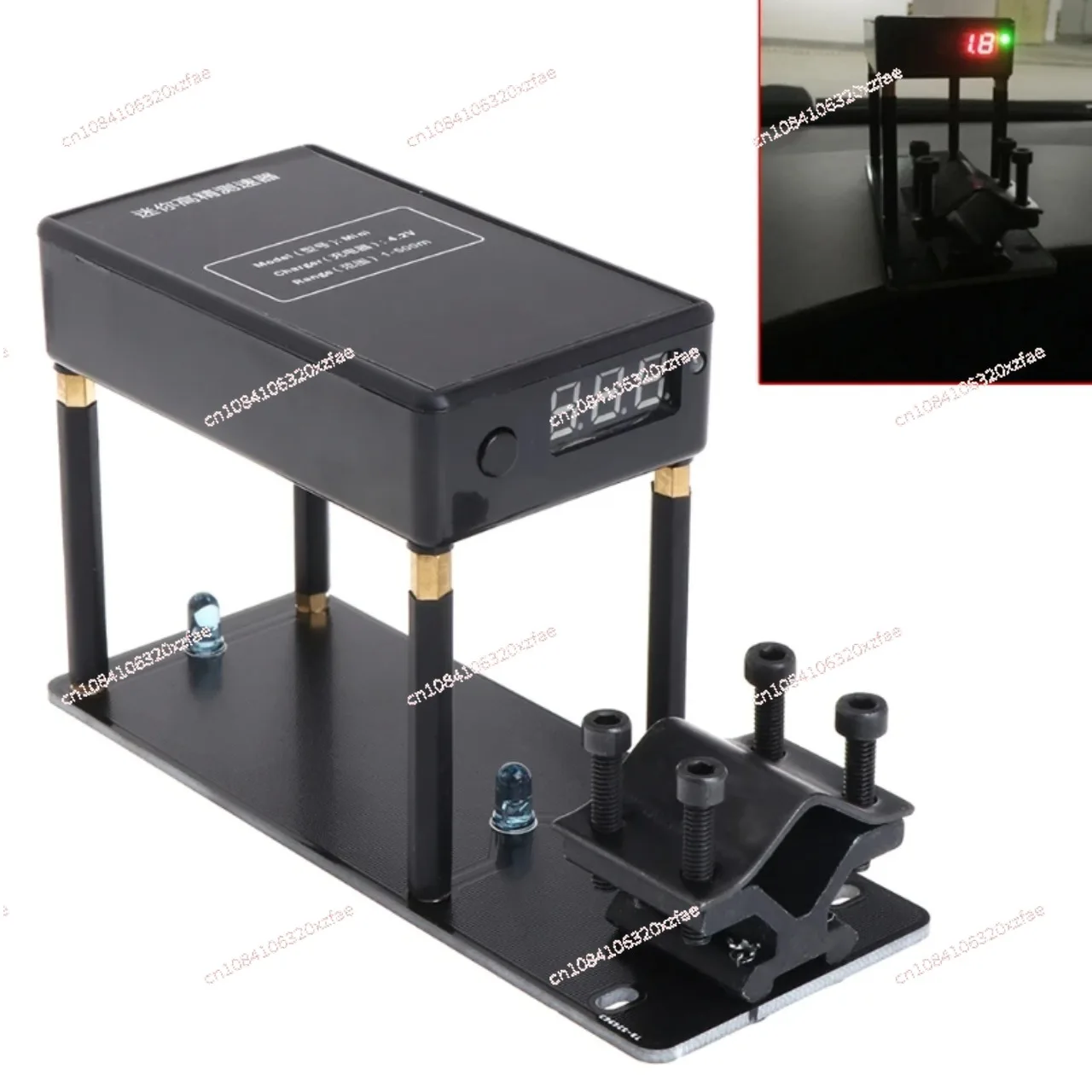 Imagem -02 - Tiro Seta Velocidade Medidor com Alta Precisão Balístico Cronógrafo Testador Dc3.7v Montagem Esportes ao ar Livre Atacado