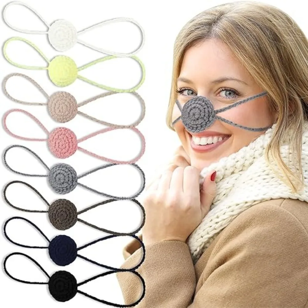 

New Warmth Nose Warmer Cover Comfort Windproof Crochet Nose Cover Breathable Antifreeze Nose Guard Winner Skiing