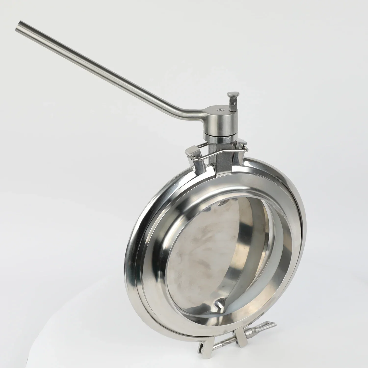 Hygienic Stainless Steel Manual Powder Butterfly Valve for Sanitary Applications