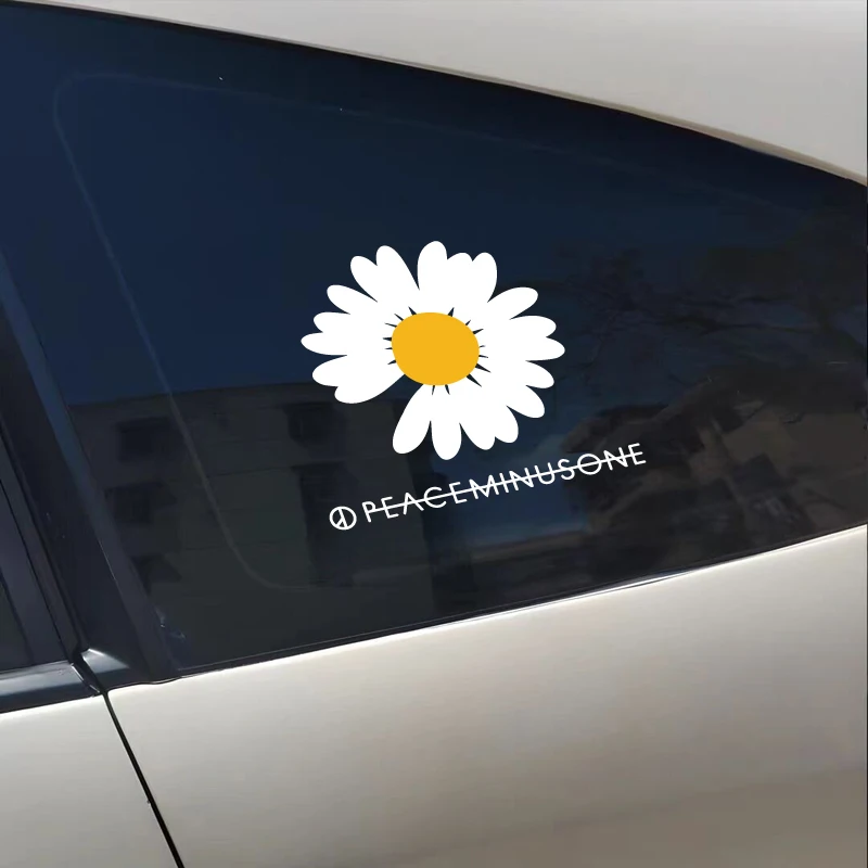 G-Dragon Peaceminusone stickers,flowers decal,creative Colour matching decal high quality sticker for cars trucks &laptop！