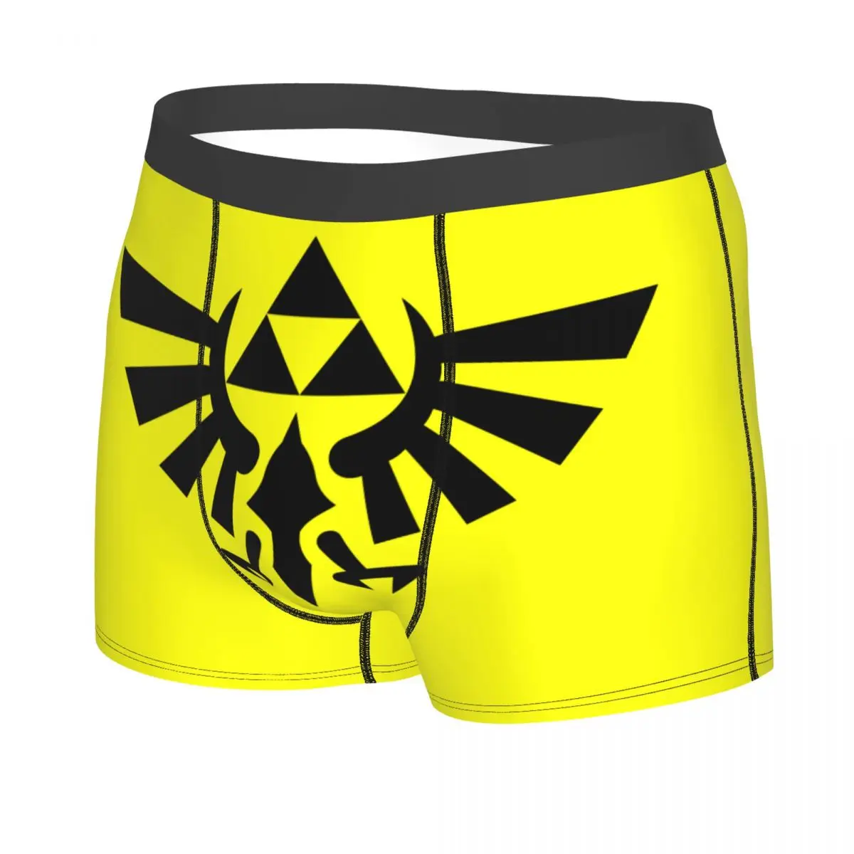 Cuecas Boxer de Jogo Personalizado para Homens, Legal a Lenda de Cueca Zeldas, Shorts Macios, Calcinhas Anime, Cuecas