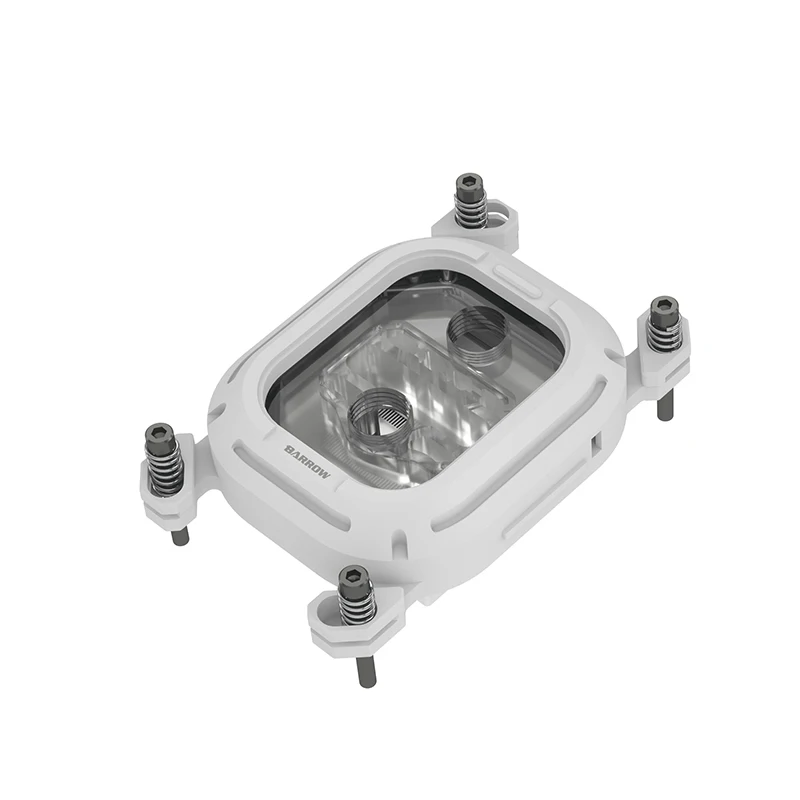 Barrow CPU Water Block For AMD AM4 AM3,AM3+ FM2 ARGB Cooling Cooler,+5V 3pin,White Black ,LTHOA-04N