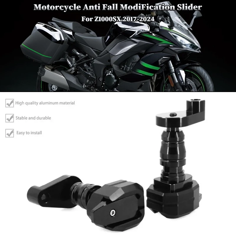 

Motorcycle Falling Protection Frame Slider Fairing Guard Crash Protector For KAWASAKI Z1000SX 2017-2024 2018 2019 2020 2021 2022