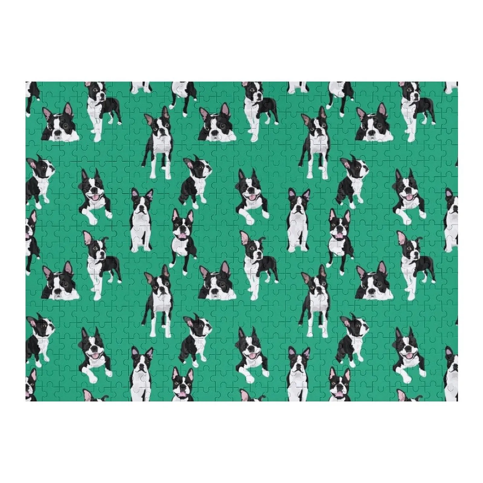 

Boston Terrier Jigsaw Puzzle Jigsaw For Kids Custom Kids Toy Christmas Gifts Puzzle