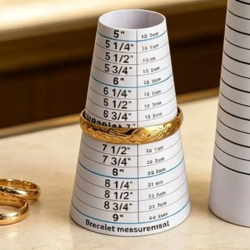 Bracelet Bangle Sizing Cone Measuring Tool Sizer Gauge Jewelry Making Measurement Cone