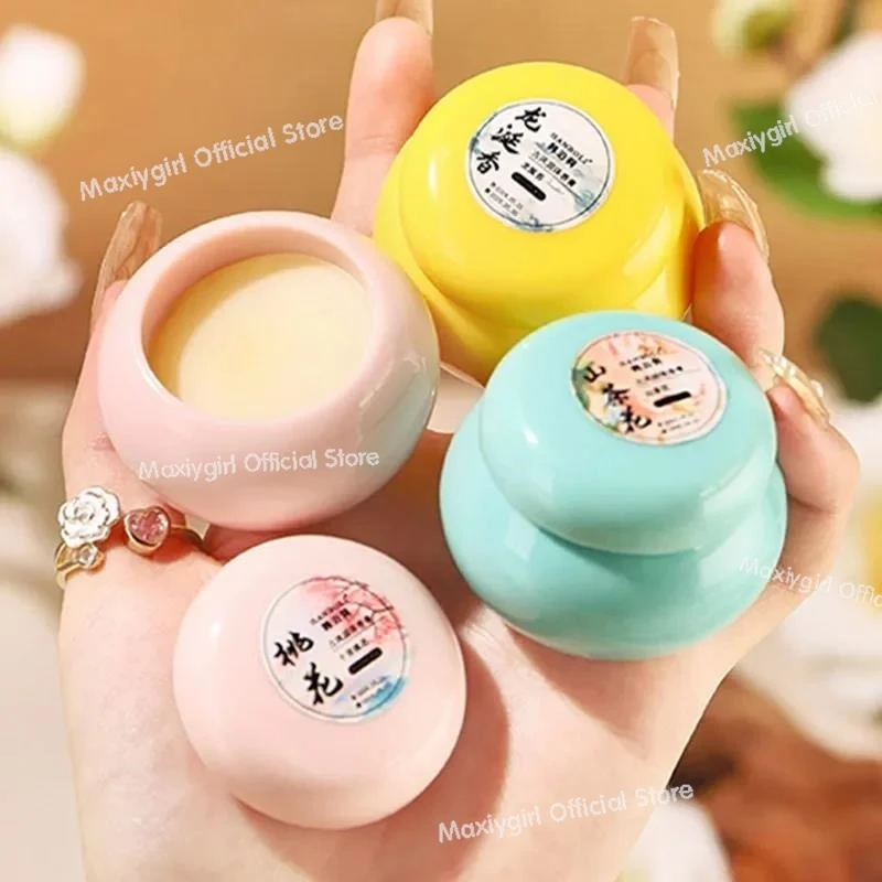 

Mini Solid Balm Fresh Fragrance Deodorant Stick Perfume Solid Perfume Balm Stick Portable Mild for Women Men Body