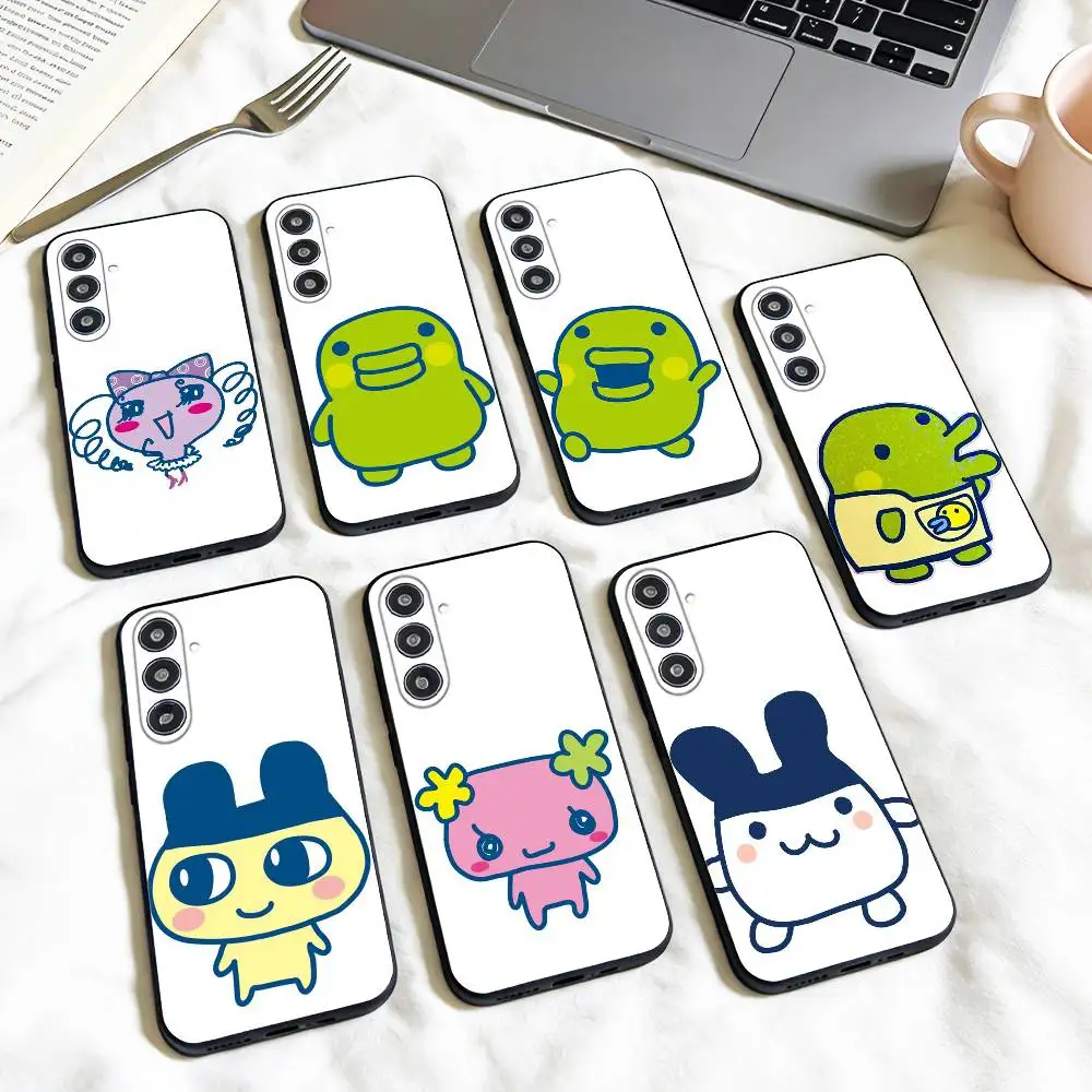 

T-Tamagotchi K-Kuchipatchi Mametch phone Case For Samsung Galaxy A73,A72,A71,A70,A53,A52,A51,Others Soft Black Shell
