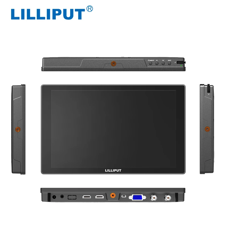 Lilliput A11 Full HD Resolution 10.1 inch 4K HDMI 3G-SDI Camera Field Monitor VGA input For Broadcast Live Action,Making Movies