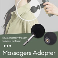 A69T6PCS/Set Muscle Relaxation Massage Jigsaw Electric Massagers Adapter Percussion Massage Tips Kit Attachment Massager